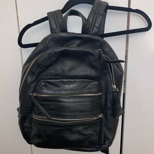 leather backpack